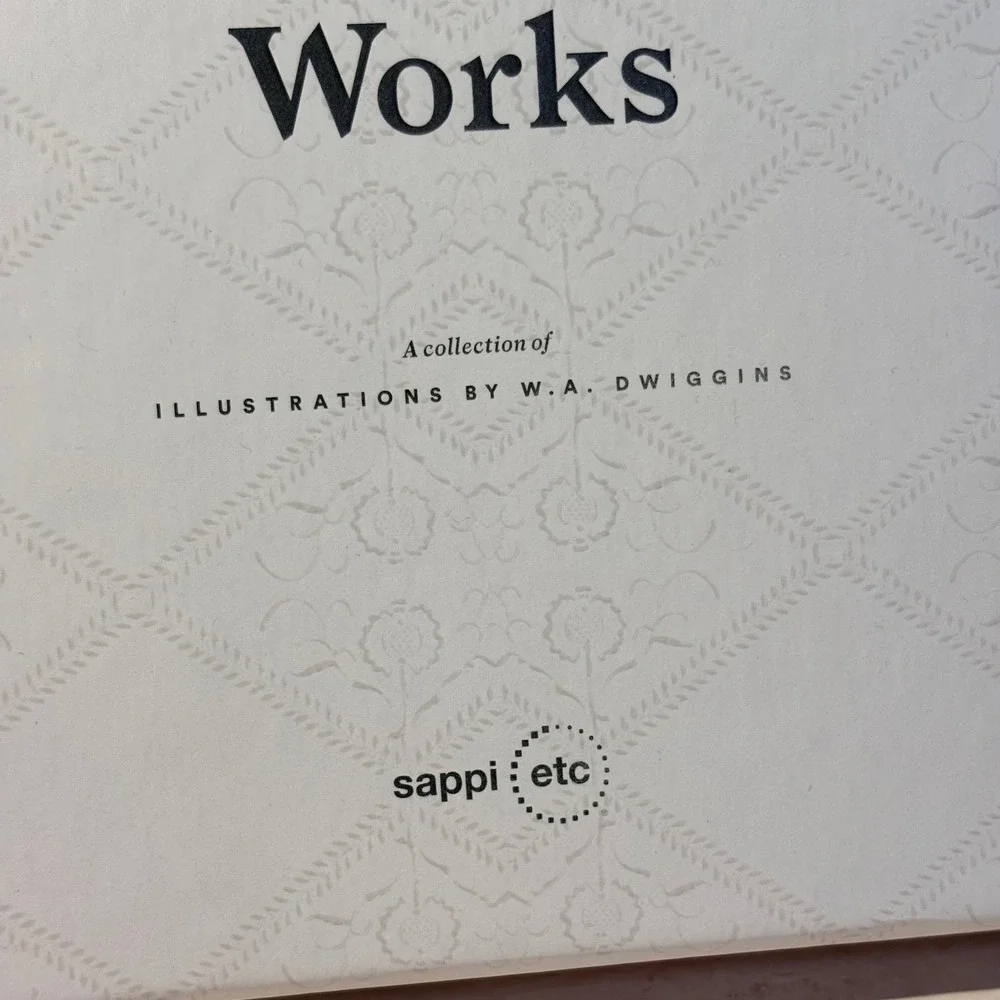 Sappi The Reflected Works WA Dwiggins 12 Blank Card Set Graphic Design History